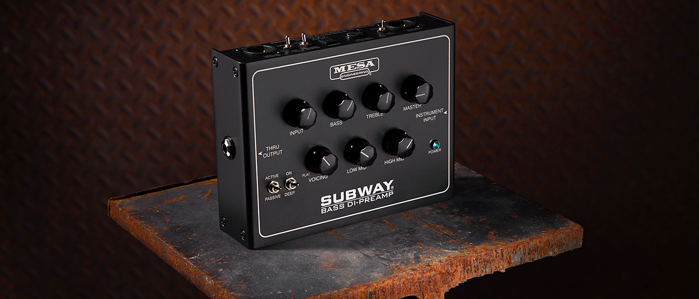 Mesa Boogie Subway Bass DI Preamp | MESA/Boogie®