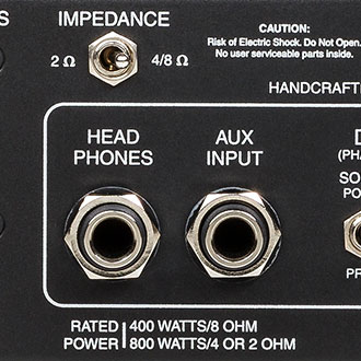 Subway D-800 Bass Amp Headphone Out