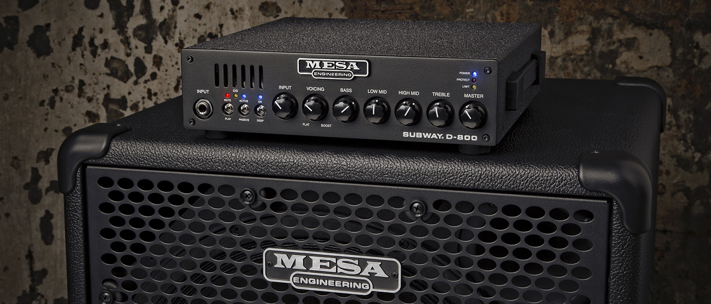 MESA Subway D-800 Bass Amplifiers | MESA/Boogie®