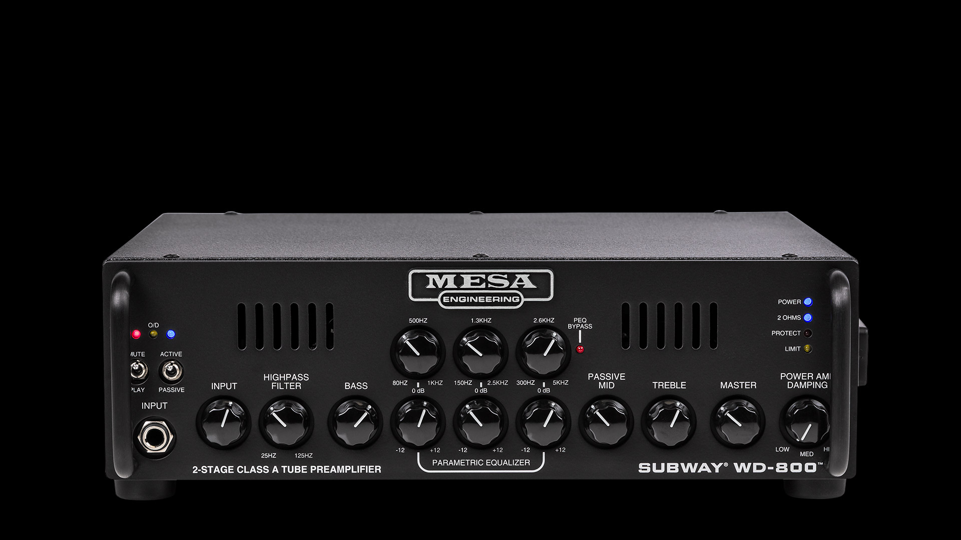 Mesa Boogie Subway WD-800 Bass Amplifier Head | MESA/Boogie®