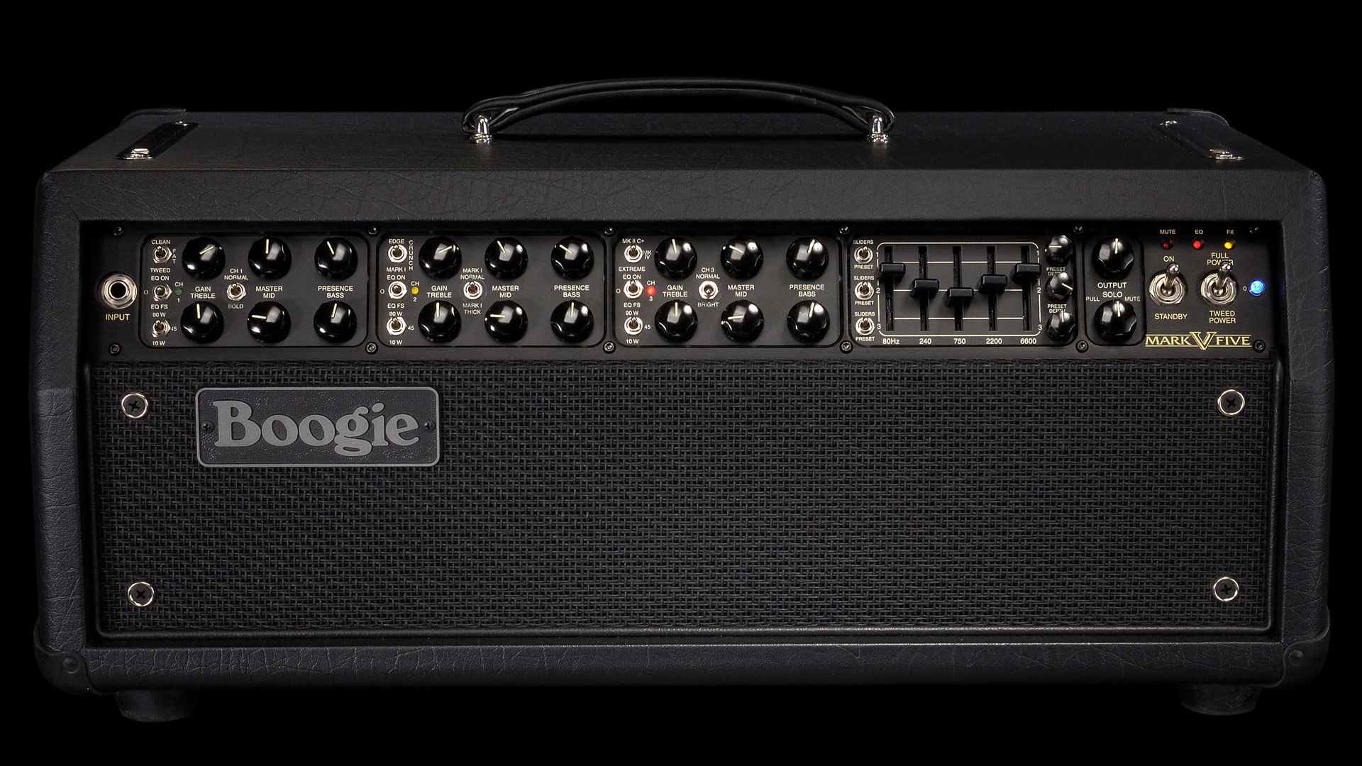 【引取限定】Mesa Boogie Mark V FIVE ヘッド アンプ ギター ハードケース 付 メサ ブギー 中古 直 Y4227773 Mesa Boogie Mark Five 25 Head, 1x12 Widebody Cab, Black
