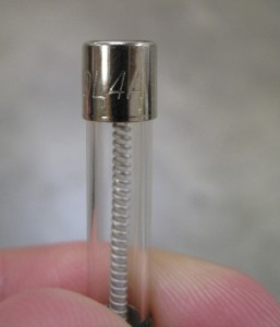 Picture of a 4 amp fuse