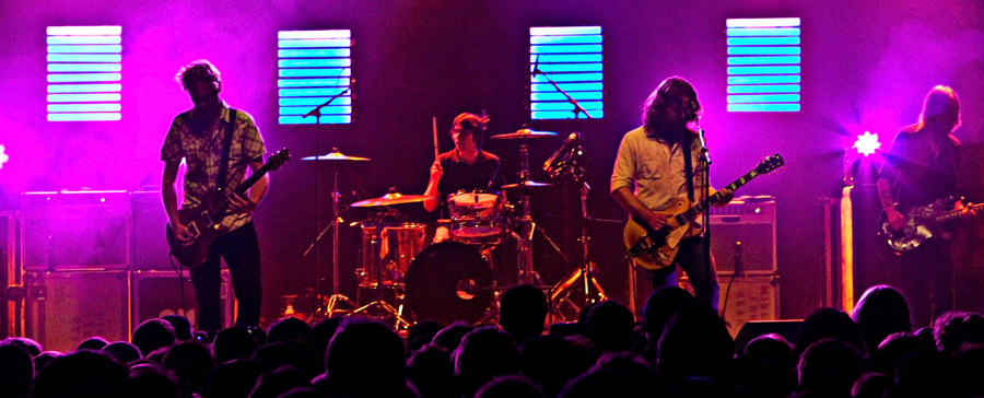 Minus The Bear - full stage and full band shot