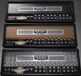 Rectifier Amp stack with Tan Grille Recto head in the middle