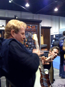 Brad Gillis Shreds at NAMM 2010