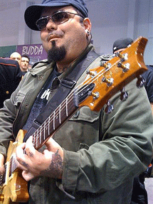 Marcos Curiel at the Mesa/Boogie 2010 NAMM booth