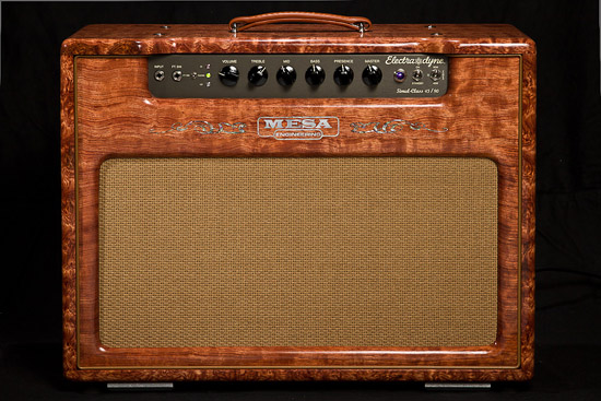 Electra Dyne 1x12 Combo in Private Reserve Quilted Bubinga and Custom Logo Inlay