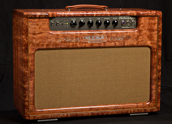 Electra Dyne 1x12 Combo in Private Reserve Quilted Bubinga and Custom Logo Inlay