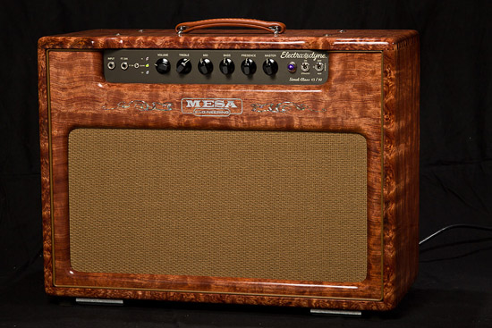 Electra Dyne 1x12 Combo in Private Reserve Quilted Bubinga and Custom Logo Inlay