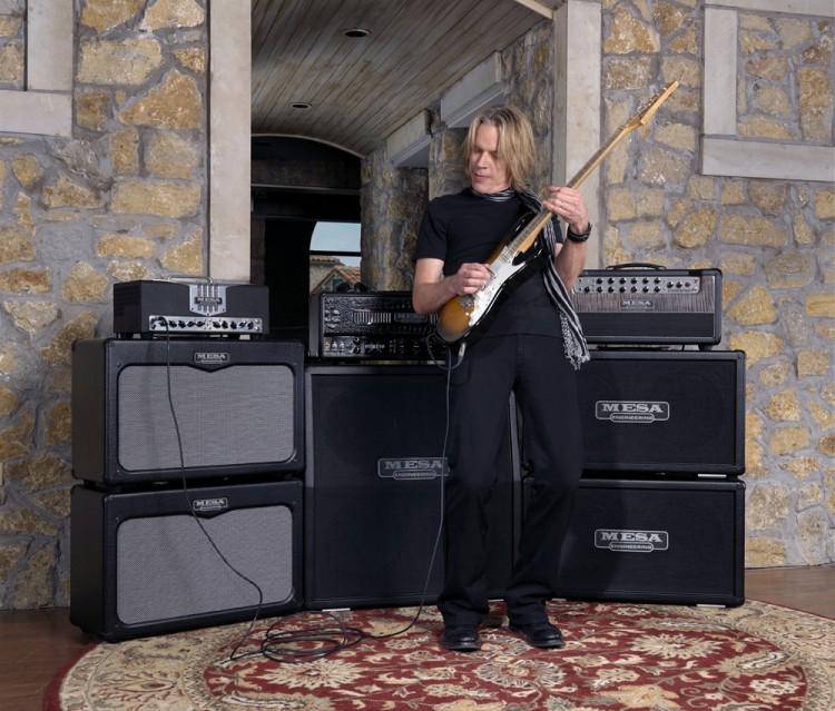 Andy Timmons 'in process' with the TransAtlantic TA-30 head and TA extension cabs