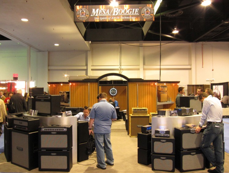 Welcome to the Mesa/Boogie booth at NAMM 2011