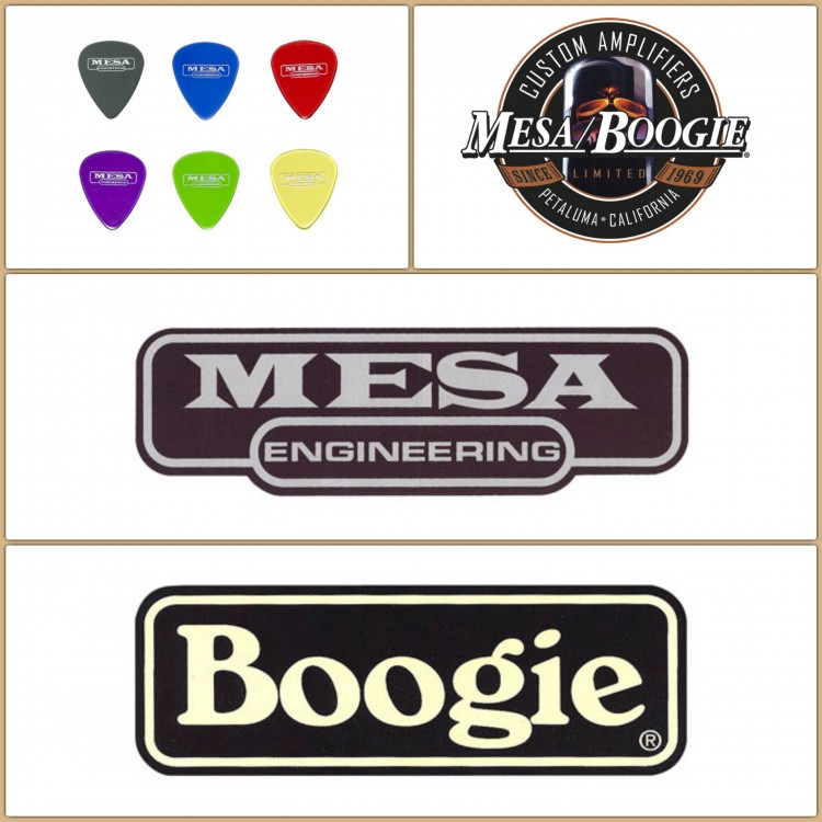 Mesa Picks & Stickers Collage