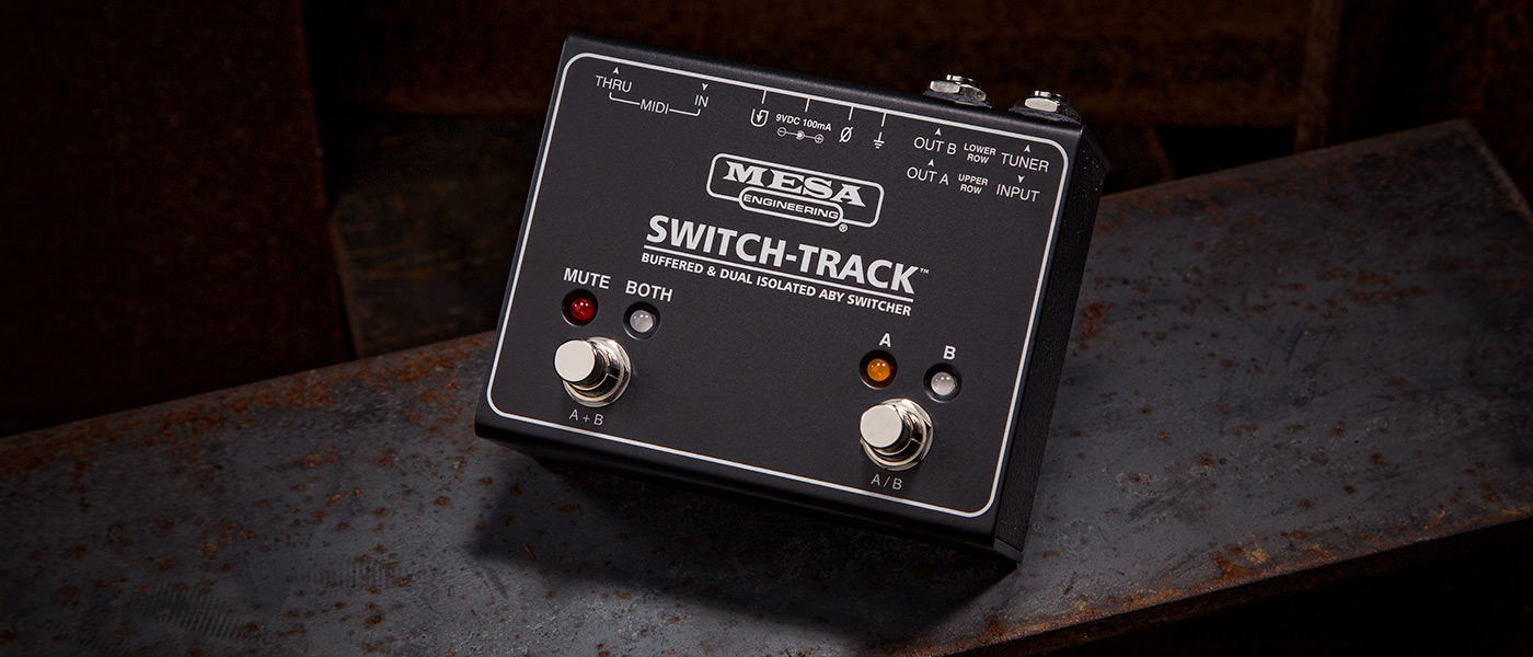 Mesa Boogie SWITCH-TRACK Buffered & Dual Isolated ABY Switcher 