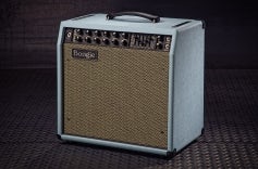 Mark Five: 35 Combo - Baby Blue Bronco, Cream & Black Jute Grille