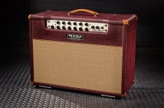 Lone Star Combo Vintage Bordeaux Bronco Tan Jute Grille