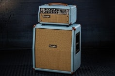 Mark Five: 25 Baby Blue Bronco, Tan Grille