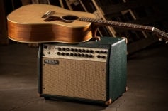 Rosette 300 / Two: Eight Acoustic Combo - Emerald Bronco, Tan Jute Grille