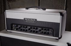 Triple Crown TC-100 - Hot White Bronco Vinyl with split Hot White Bronco & Black Carbon Front Panel