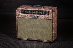 Triple Crown TC-50 Combo - Vintage Rose Floral, Cream & Black Jute Grille