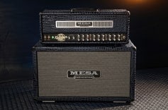 Triple Rectifier Navy Crocodile, Grey Black Grille
