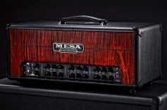 Black Taurus Vinyl with Private Reserve Crimson Stained Flame Maple Front Panel