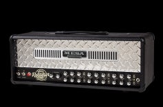 Dual Rectifier Head - Black Bronco, Polished Diamond Plate