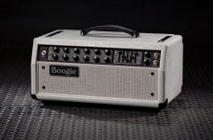 Mark Five: 35 Head - White Crocodile Embossed Leather, White Grille