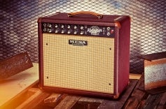 Recto-Verb 25  British Cabernet Bronco, Cream Tan Grille